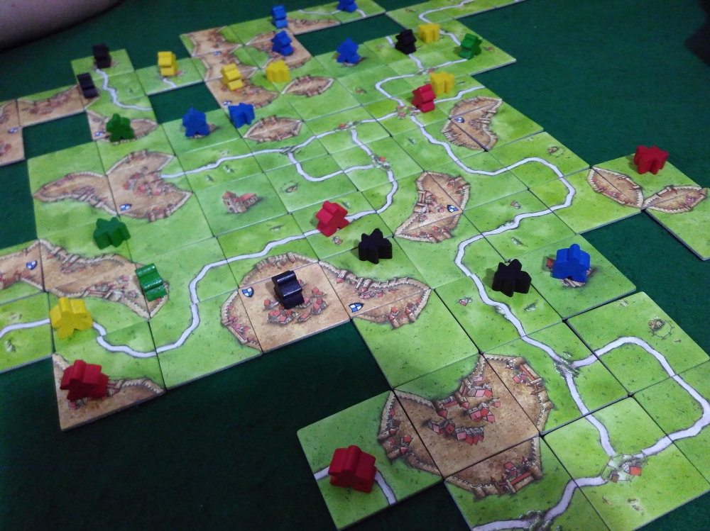 E aí, tem jogo? - A sua página sobre jogos de tabuleiro moderno.:  Carcassonne : Caçadores e Coletores