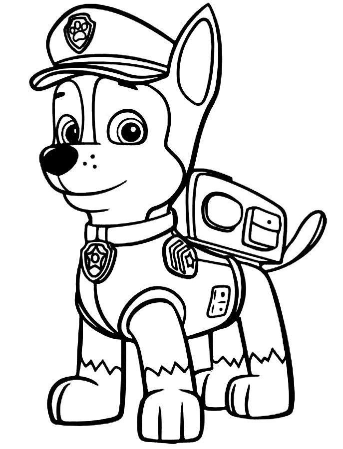 145 desenhos Patrulha Canina para colorir e imprimir –  –  Desenhos para Colorir