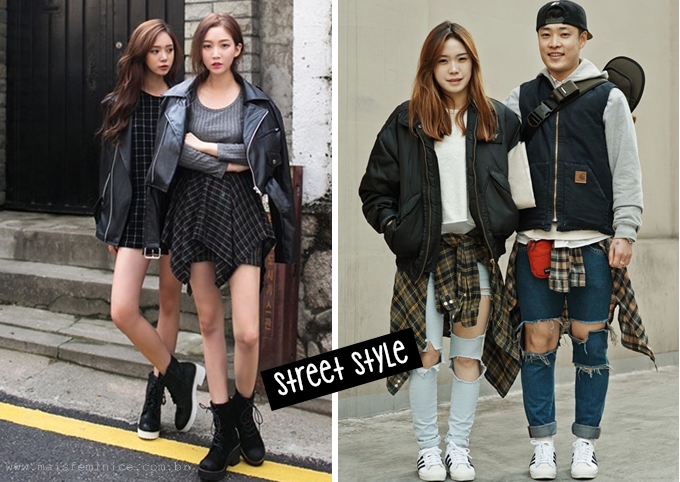 Moda Coreana: street style Moda Coreana: street style