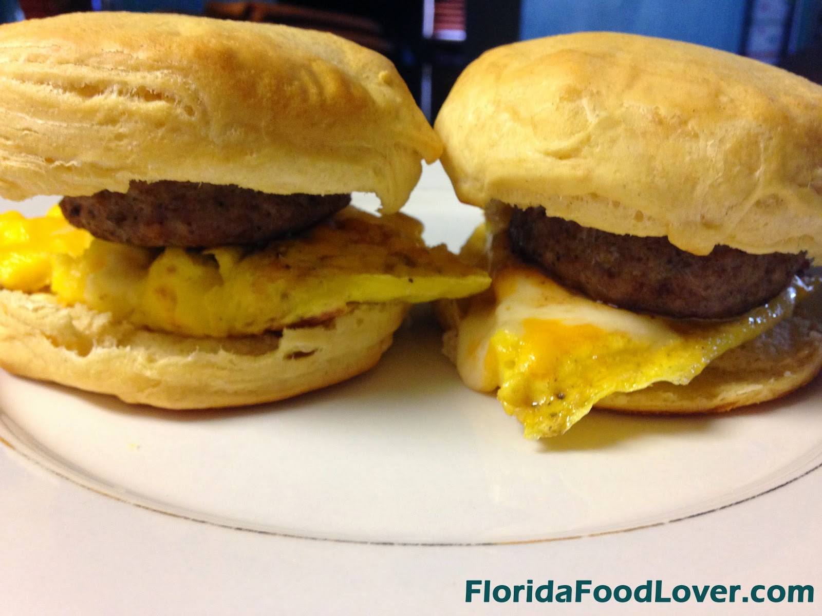 Florida Food Lover: Biscuit Breakfast Sandwiches