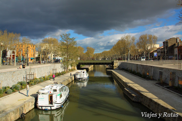 Promenade des Barques Promenade des Barques, Narbonne