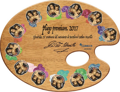 Filatelia 2017 - IV Centenario del nacimiento de Murillo - Pliego Premium Filatelia 2017 - IV Centenario del nacimiento de Murillo - Pliego Premium