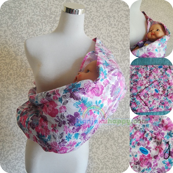 ManjakuhappySihat,ceria,riang,bergaya Stretchable Pouch Sling with