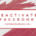 Deactivate My Account on Facebook - 2018 Guide