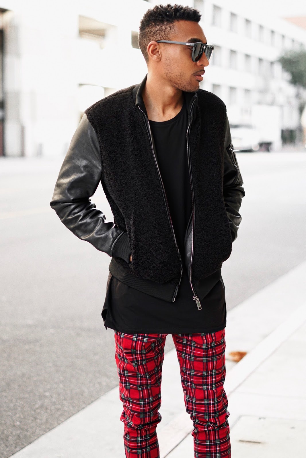 How I Style Plaid Pants Allen Robateau