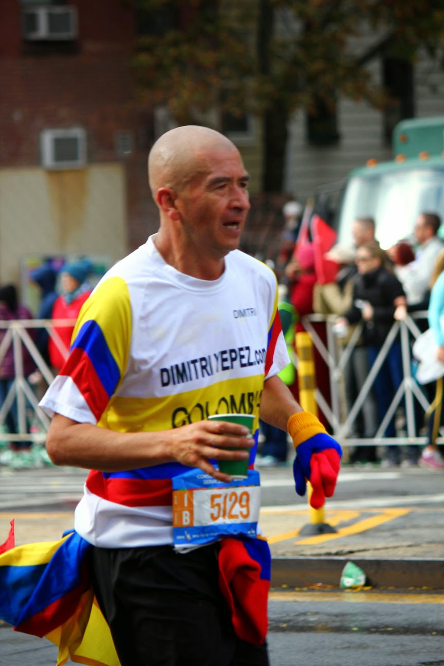 Colombia en el Maratón de la Ciudad de Nueva York 2014