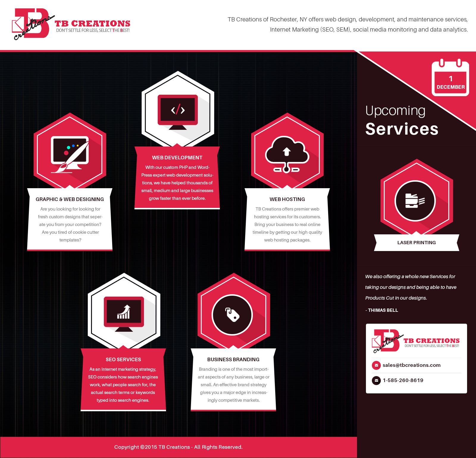 Web Design Rochester NY Offers High Success Rate In Web Designing 