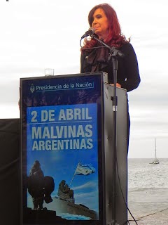 ACTO POR LOS COMBATIENTES DE MALVINAS, EN PUERTO MADRYN.