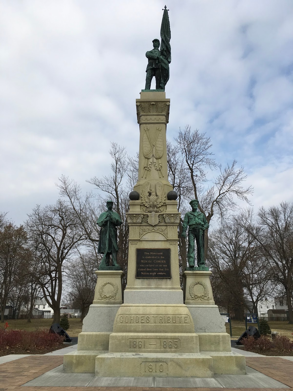 Tangled Roots and Trees Honor Roll Veterans Memorial Park, Cohoes