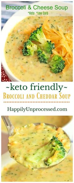EASY BROCCOLI CHEESE SOUP RECIPE - 5 INGREDIENTS