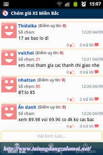 ứng dụng Xổ Số LIVE ứng dụng Xổ Số LIVE