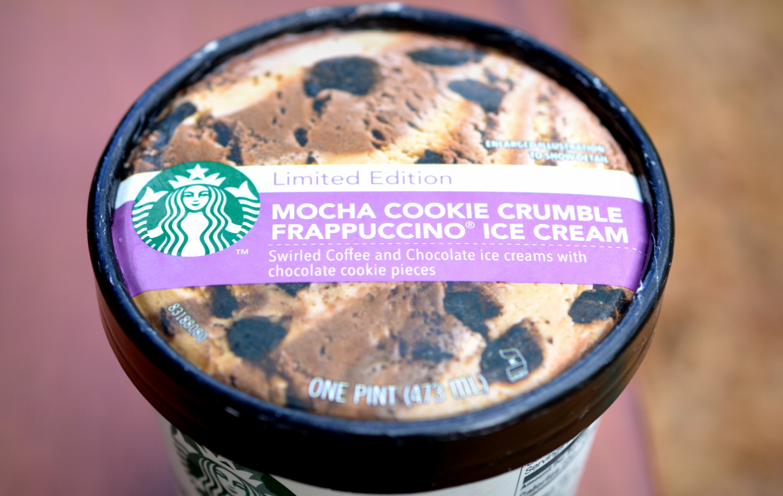 food and ice cream recipes REVIEW Starbucks Mocha Cookie Crumble