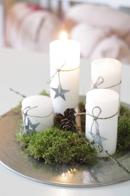 10 centros de mesa diy para decorar tu mesa esta Navidad