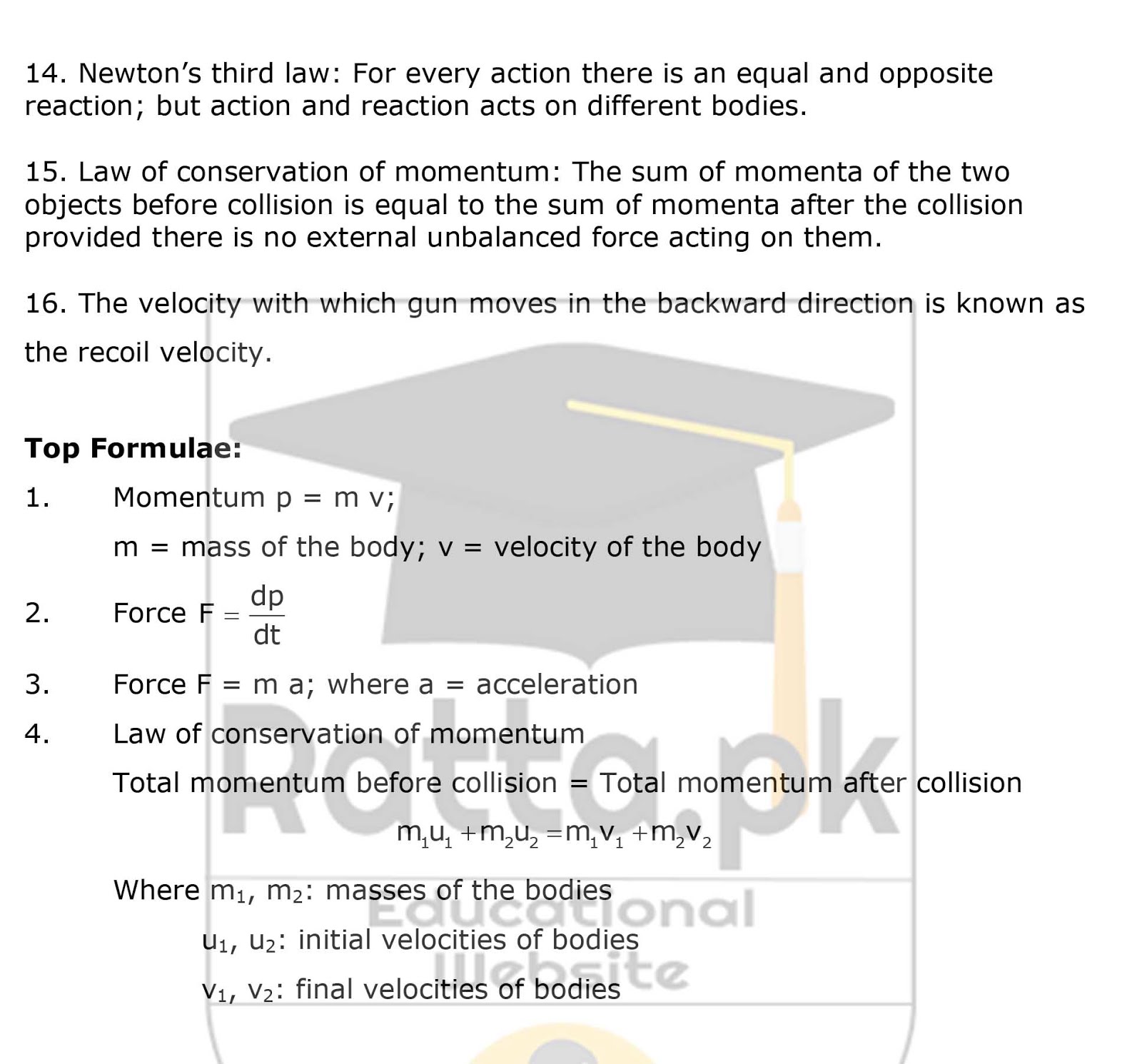 9th Physics Chapter 2 Notes Force and Laws of Motion 2