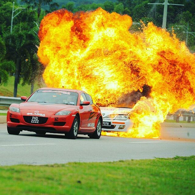 Filem KL Special Force 2017 behind the scene photo