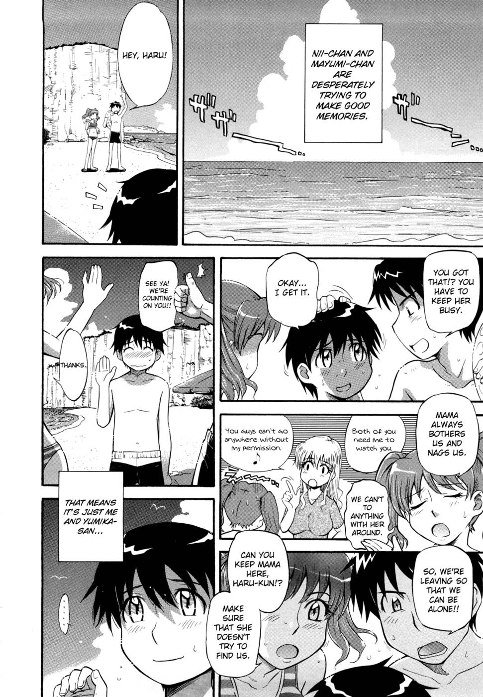 Hentai Manga Comic-Beach Time-Read-2