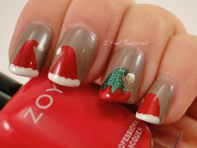 Santa Nails