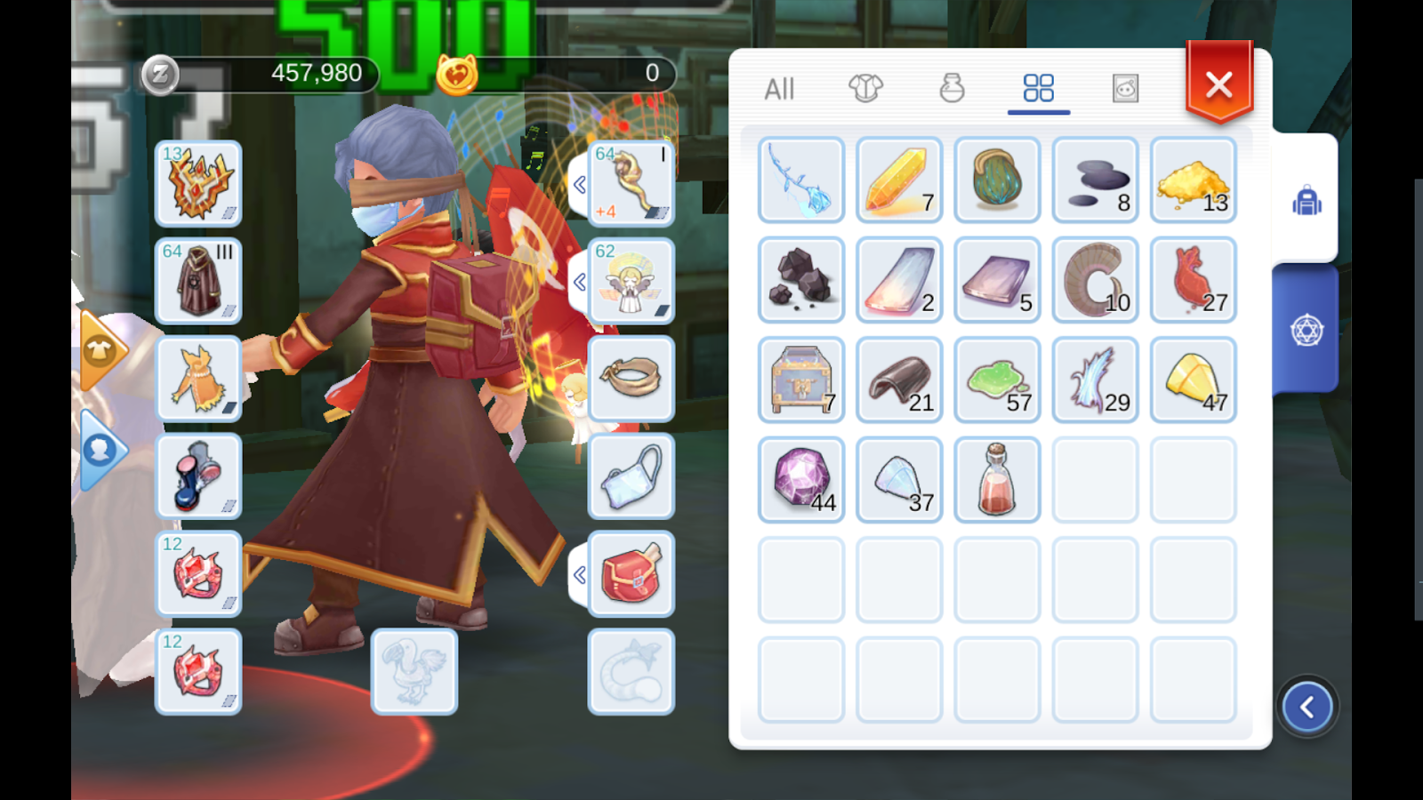 Ragnarok m eternal love armor slot