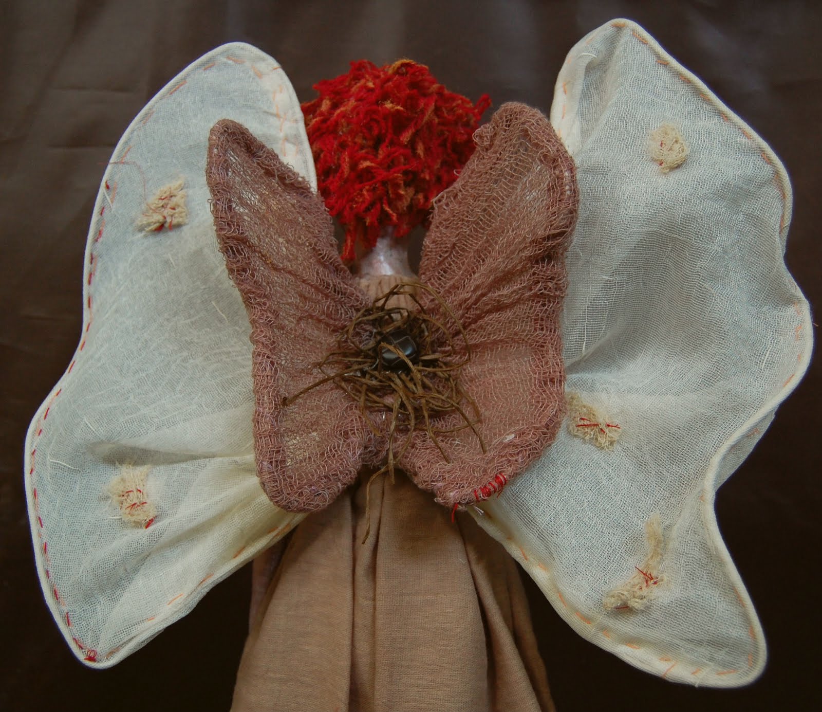 Parmakucu Dokunuşları&hellip; Kırmızı Saçlı Kelebek Bebek