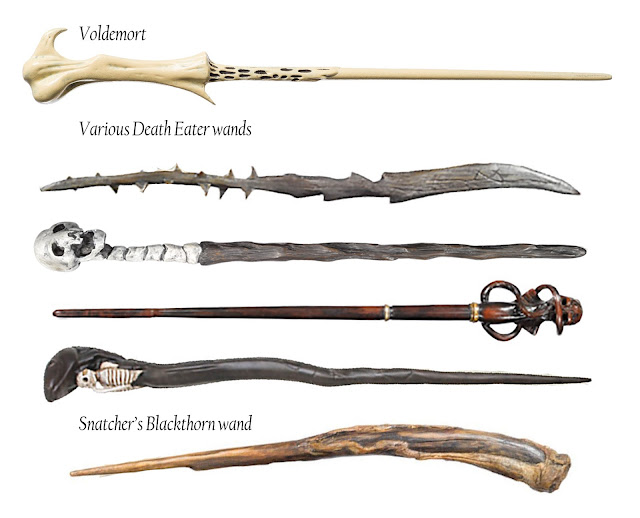 Evolution of wand designs in the Harry Potter universe