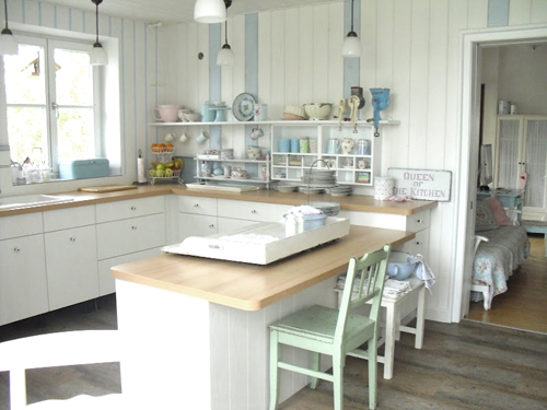 Punktchengluck Shabby Chic Kitchen Inspiration | Dream Homes ...