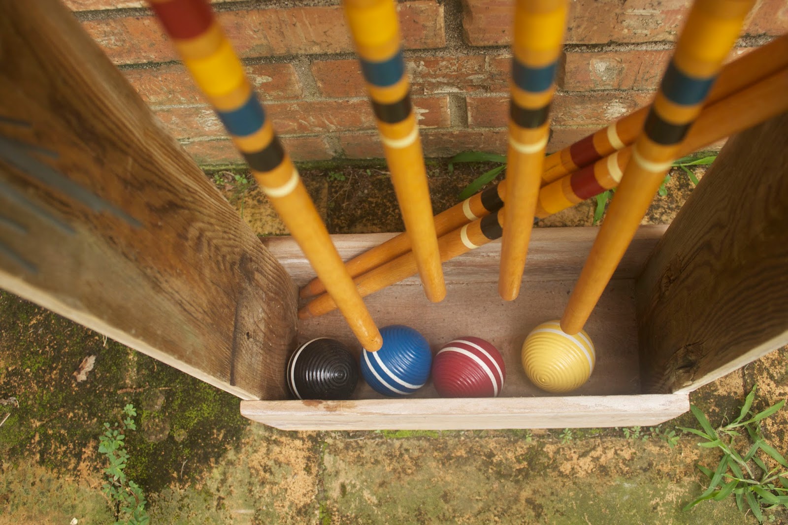 The B Farm Trashy Tales A Croquet Holder