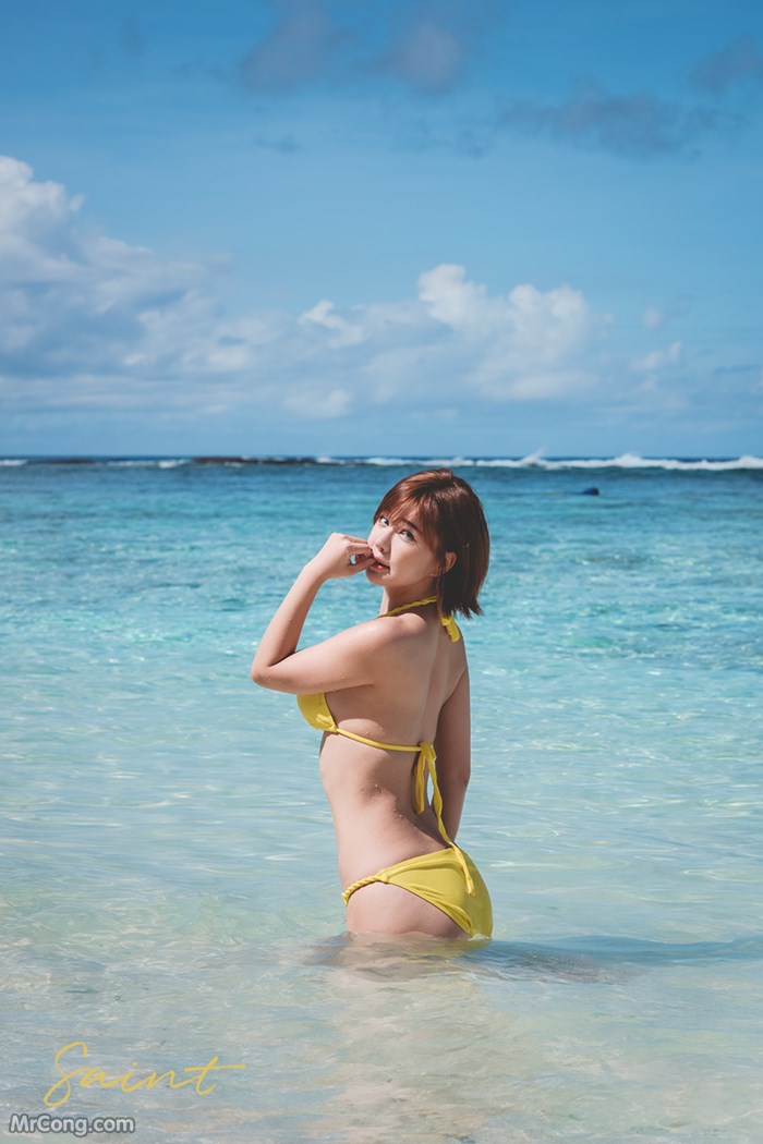 Ryu Ji Hye hot sexy breeze with bathing suit 4/2017 (35 photos) photo 1-16