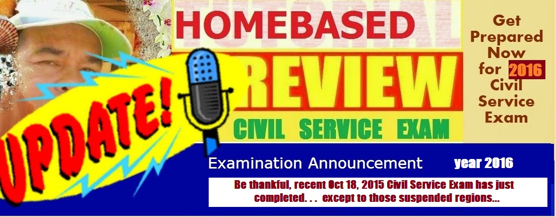 Homebase Civil Service Review 2016 Civil Service Exam SCHEDULE!
