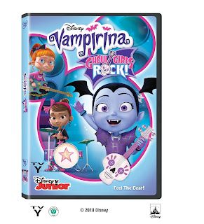 holiday gifts for kids, gifts for kids, Disney Junior shows Vampirina Ghoul Girls Rock!