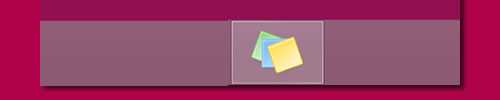 Atalho Post-it Windows pela taskbar