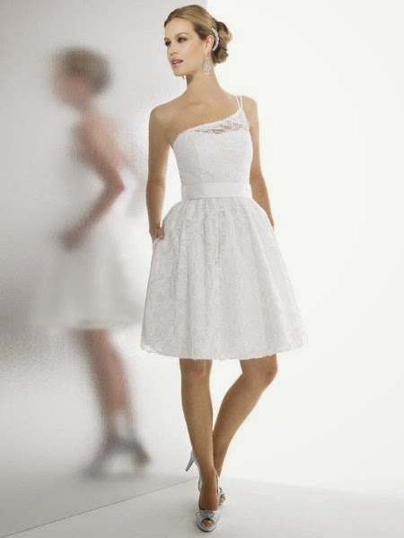 hermosos vestidos de novia cortos para boda civil | vestidos | moda