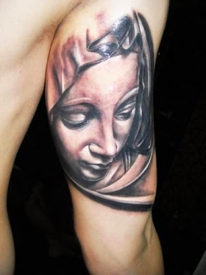 Tatuaje Virgen Maria