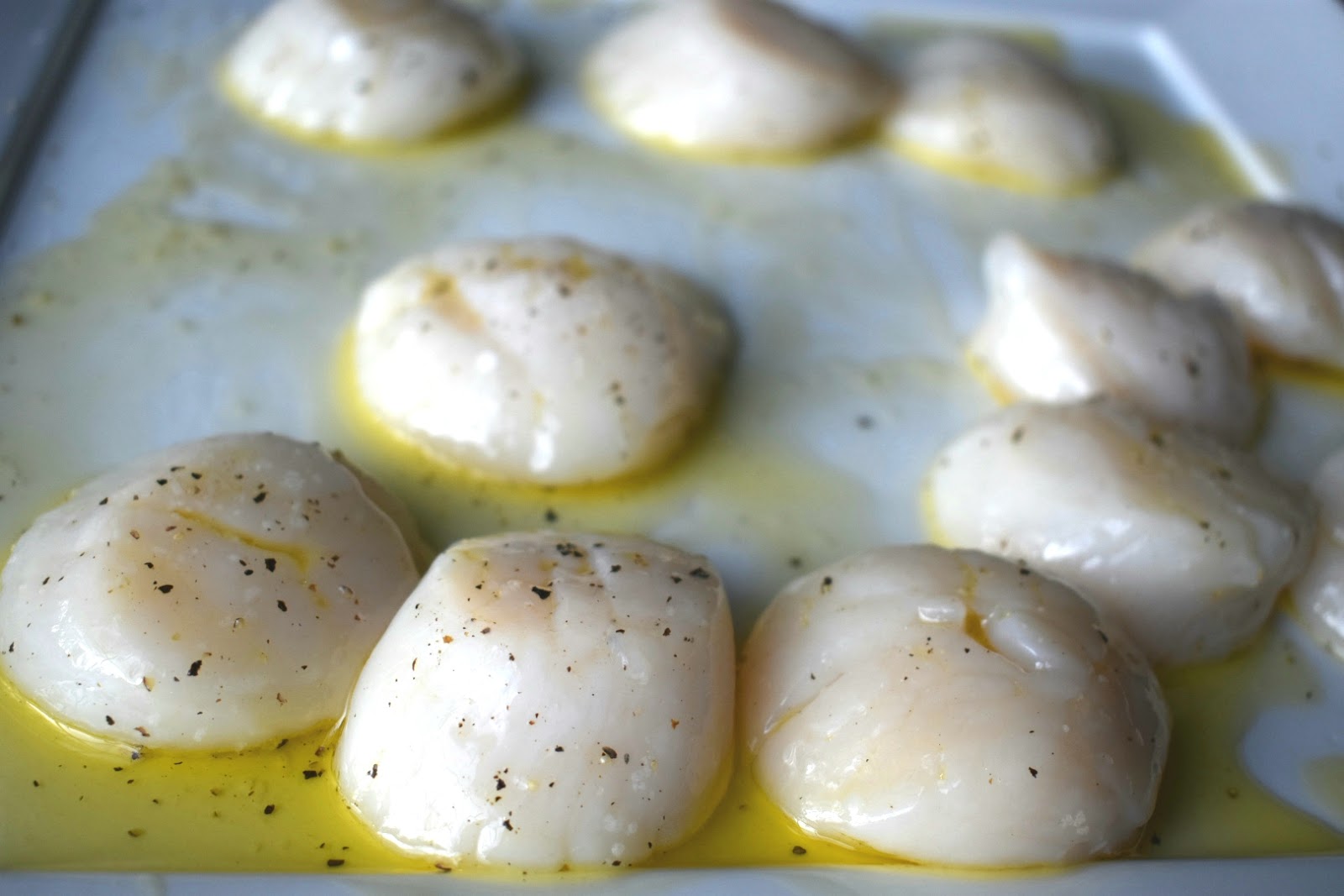 Grilled Scallops with Ginger Shallot Sauce Chef Jen