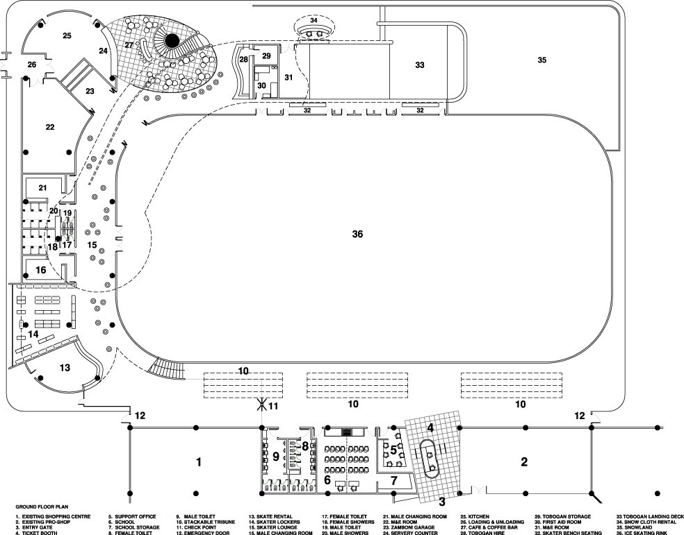 Prasetyo's Design Journal: LIPPO ICE SKATING RINK, A Design Proposal ...