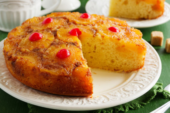 Receta de bizcocho VOLTEADO DE PIÑA Receta de bizcocho VOLTEADO DE PIÑA