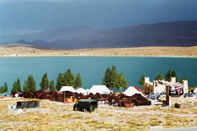 Lago Isli y Tislit en Imilchil