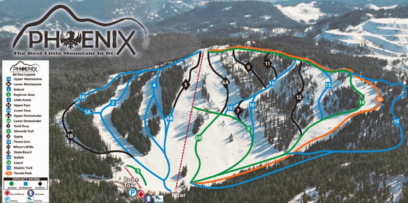 Phoenix Mountain Ski Resort, British Columbia - Where is the Best Place for Skiing And Snowboarding in Canada