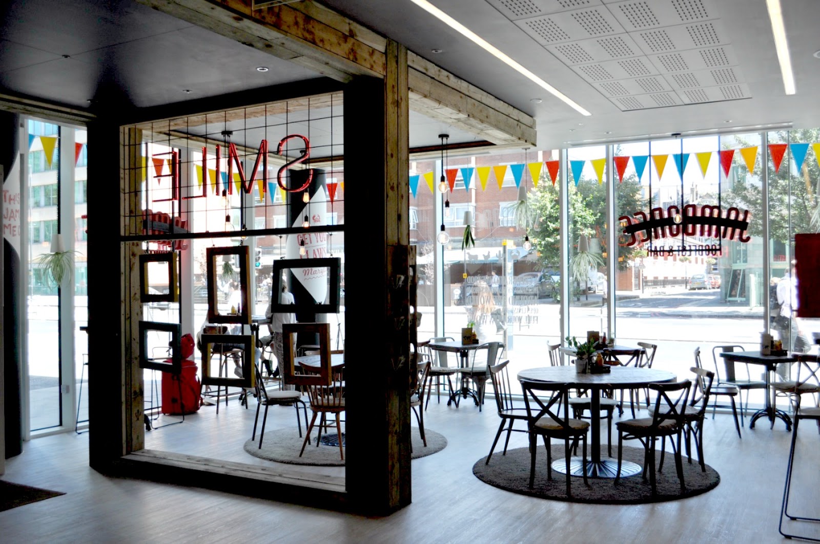 The cool Jamboree restaurant 24 hours in London, chic hotel, Novotel blackfriars london, travel with kids, Jamboree