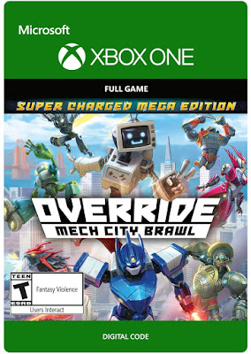 Override Mech City Brawl Game Cover Xbox One