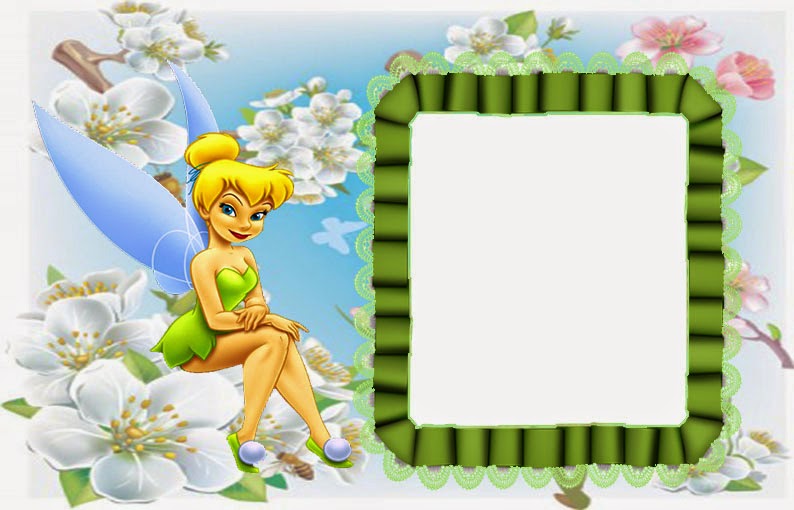 Invitaciones de Tinkerbell para Imprimir Gratis Para hacer invitaciones, tarjetas, marcos de fotos o etiquetas, para imprimir gratis de Tinkerbell.