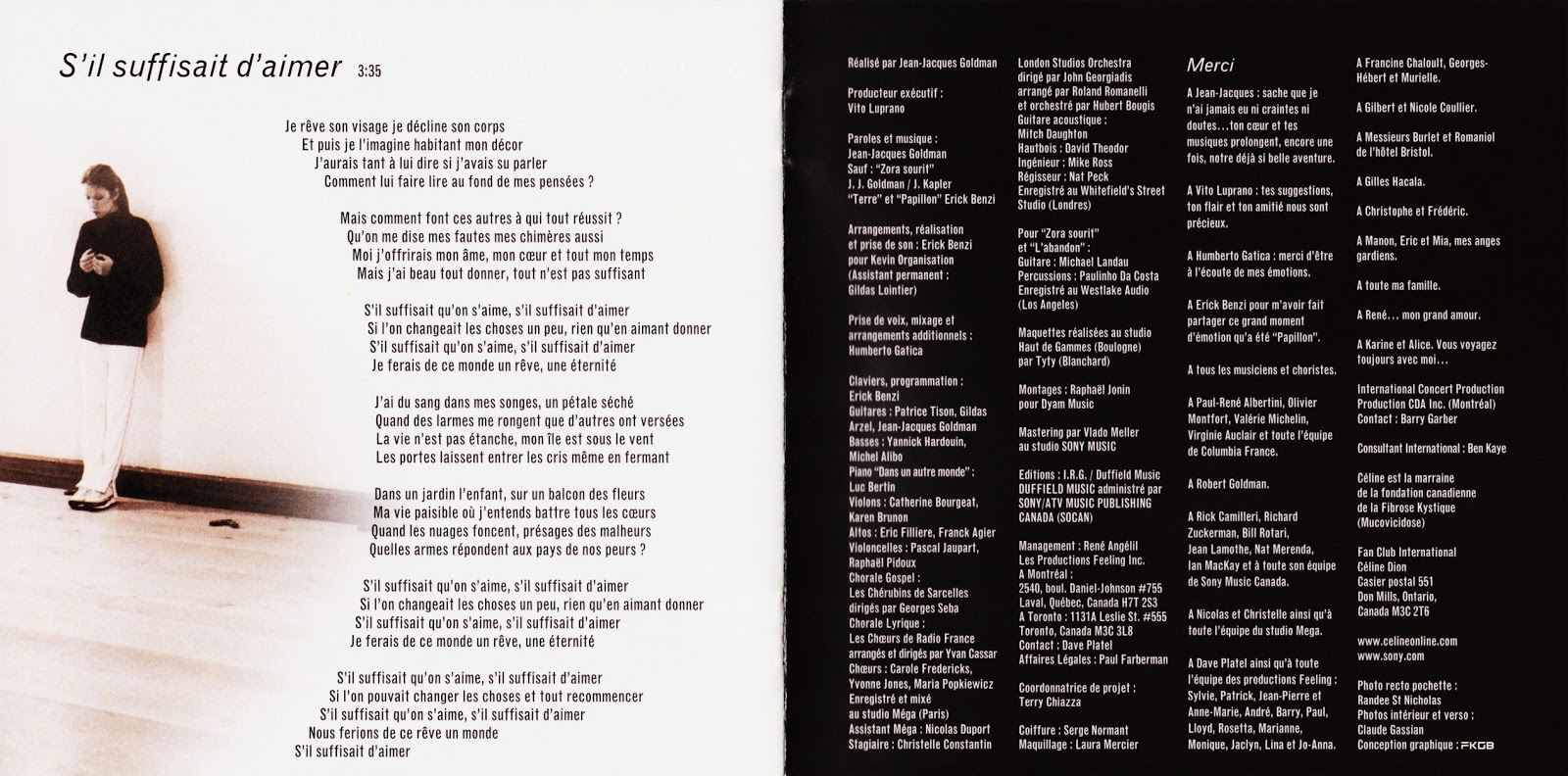 The Power Of Love Celine Dion Celine Dion S'il suffisait d'aimer ( If It Is Enough To Love The Power Of Love Celine Dion Celine Dion S'il suffisait d'aimer ( If It Is Enough To Love
