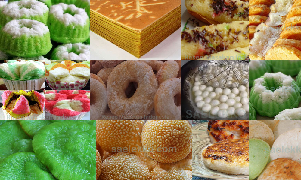 Belajar Masak Sendiri: Berbagai macam resep kue basah tradisional
