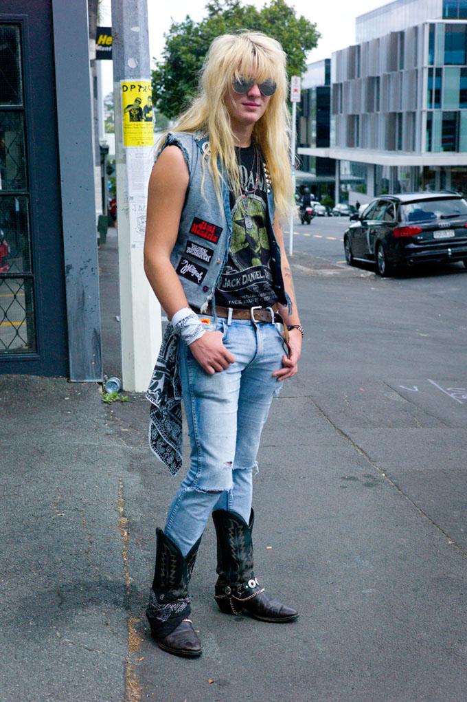 NZ STREET STYLE, FASHION BLOG, WALLACE CHAPMAN: Back to the rock n roll ...