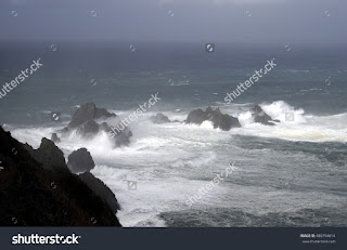 Cape Ortegal,Tour of Spain, the Aguillóns, separating the Atlantic and Cantabrian oldest rocks in the world, amphibolites, Galicia, Region Ortegal, Cariño, barnacles, Virgen del Carmen, Cape Ortegal,Tour of Spain, the Aguillóns, separating the Atlantic and Cantabrian oldest rocks in the world, amphibolites, Galicia, Region Ortegal, Cariño, barnacles, Virgen del Carmen,