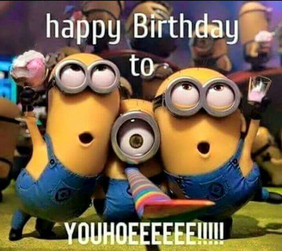 birthday wishes minions
