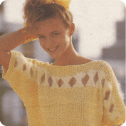 Jersey con lazos a Crochet Jersey con lazos a Crochet