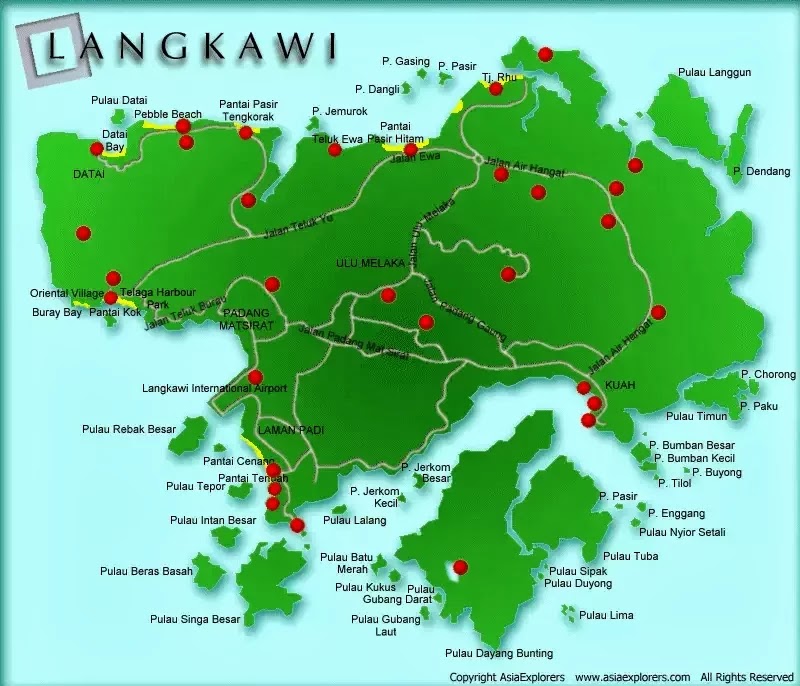 Langkawi Maps