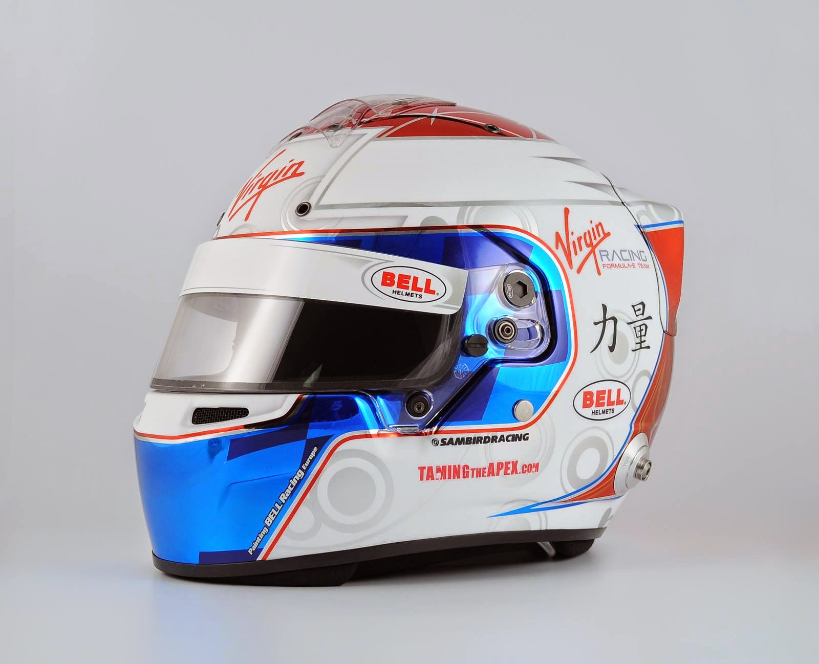 Racing Helmets Garage Bell HP7 S.Bird Formula E 2014 by Bell Racing Europe