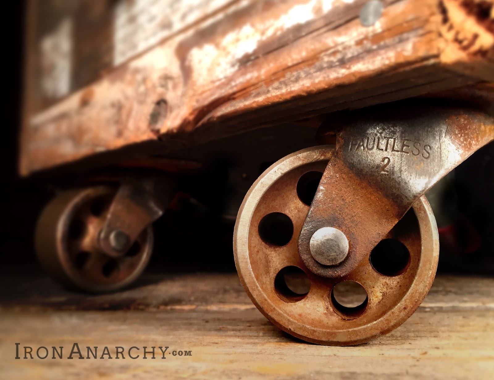 Vintage Industrial Casters
