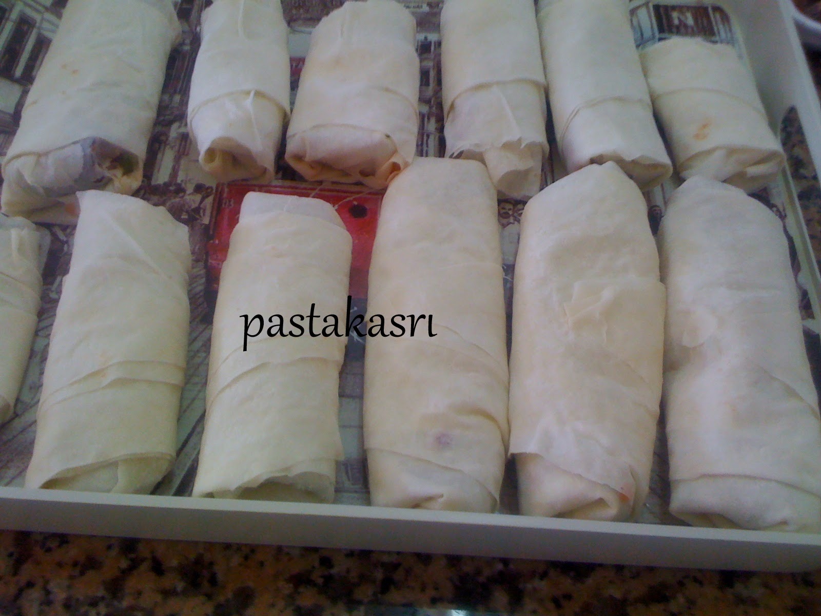 PAÇANGA BÖREĞİ PASTA KASRI..SOSYAL GURME